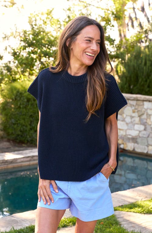 Shop Frank & Eileen Pebbles Sweater In Marine