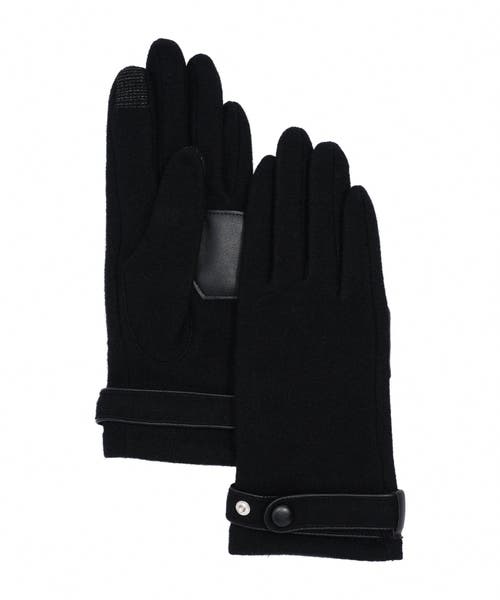 Echo Adjustable Belt Gloves In Gray