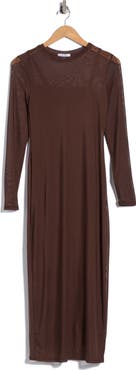 AFRM Brandi Floral Long Sleeve Dress