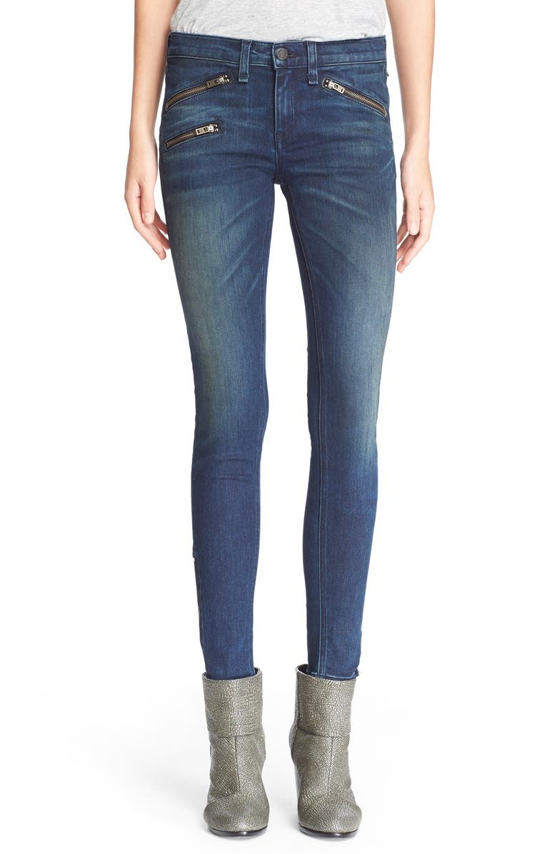 rag & bone/JEAN 'RBW23' High Rise Skinny Jeans, Main, color,