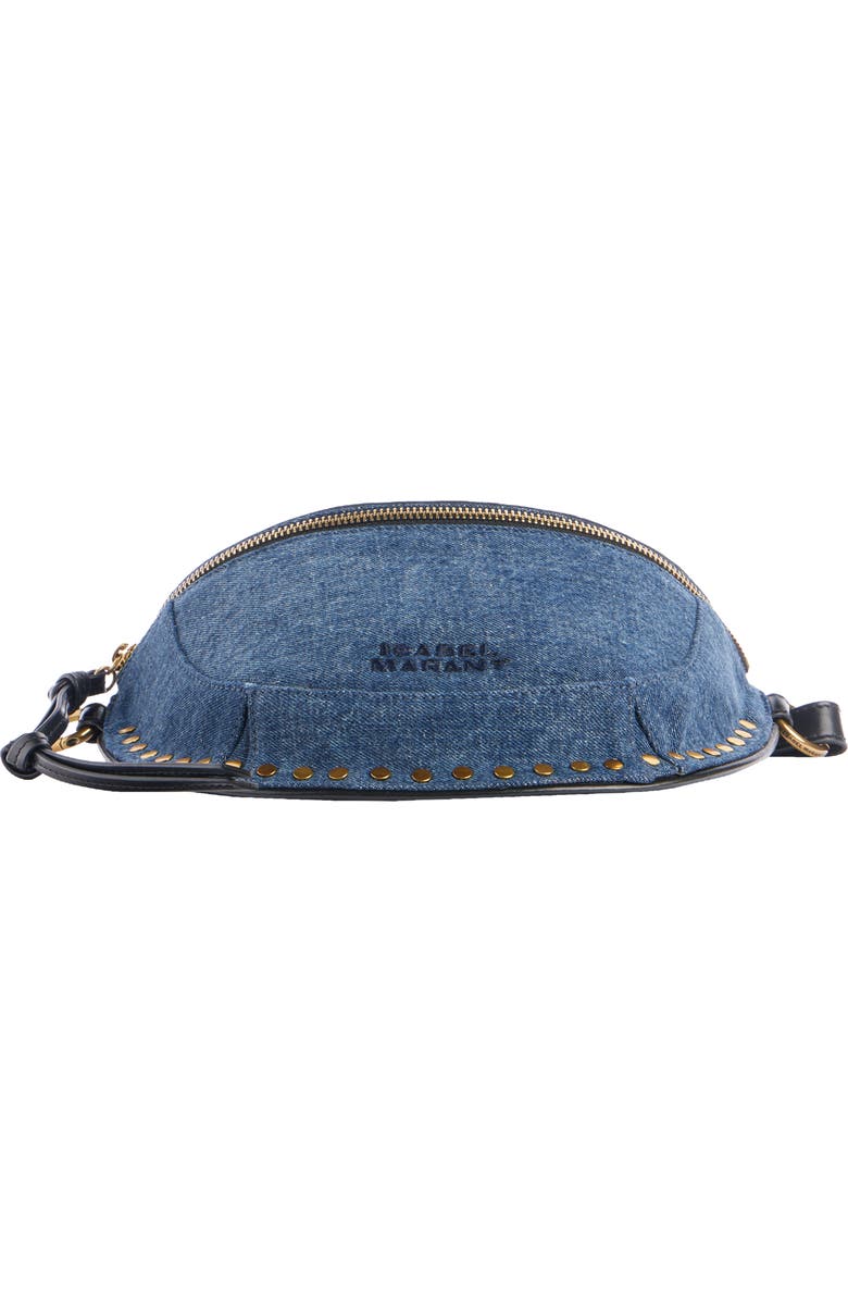 Isabel Marant Skano Denim Crossbody Bag, Alternate, color,