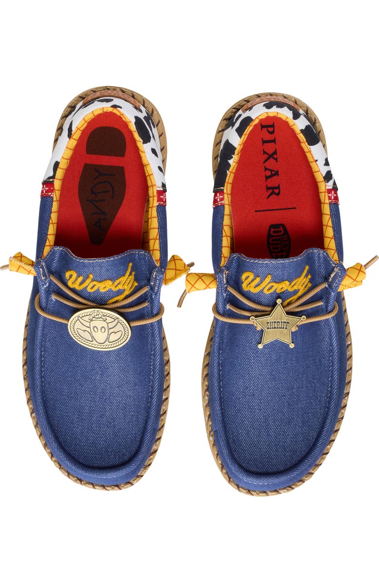 Hey Dude x Toy Story Wally Sheriff Woody Slip-On, Alternate, color,
