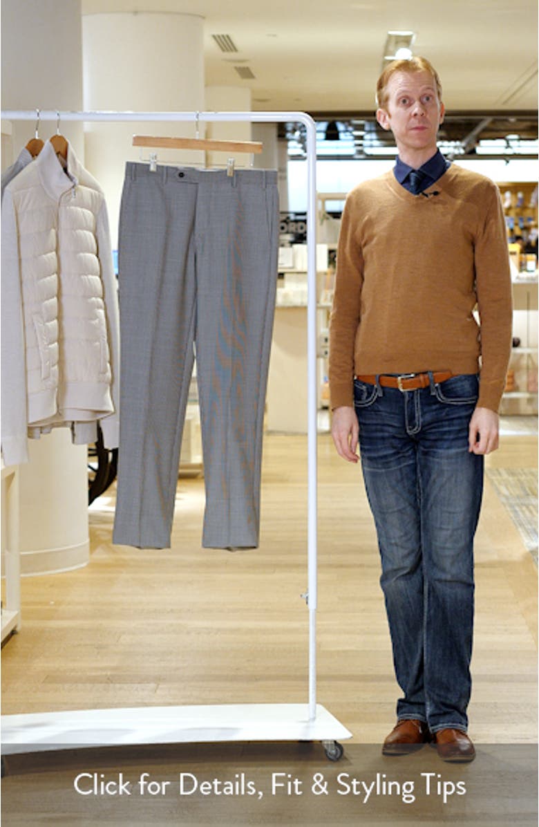 Devon Flat Front Wool Dress Pants, sales video thumbnail