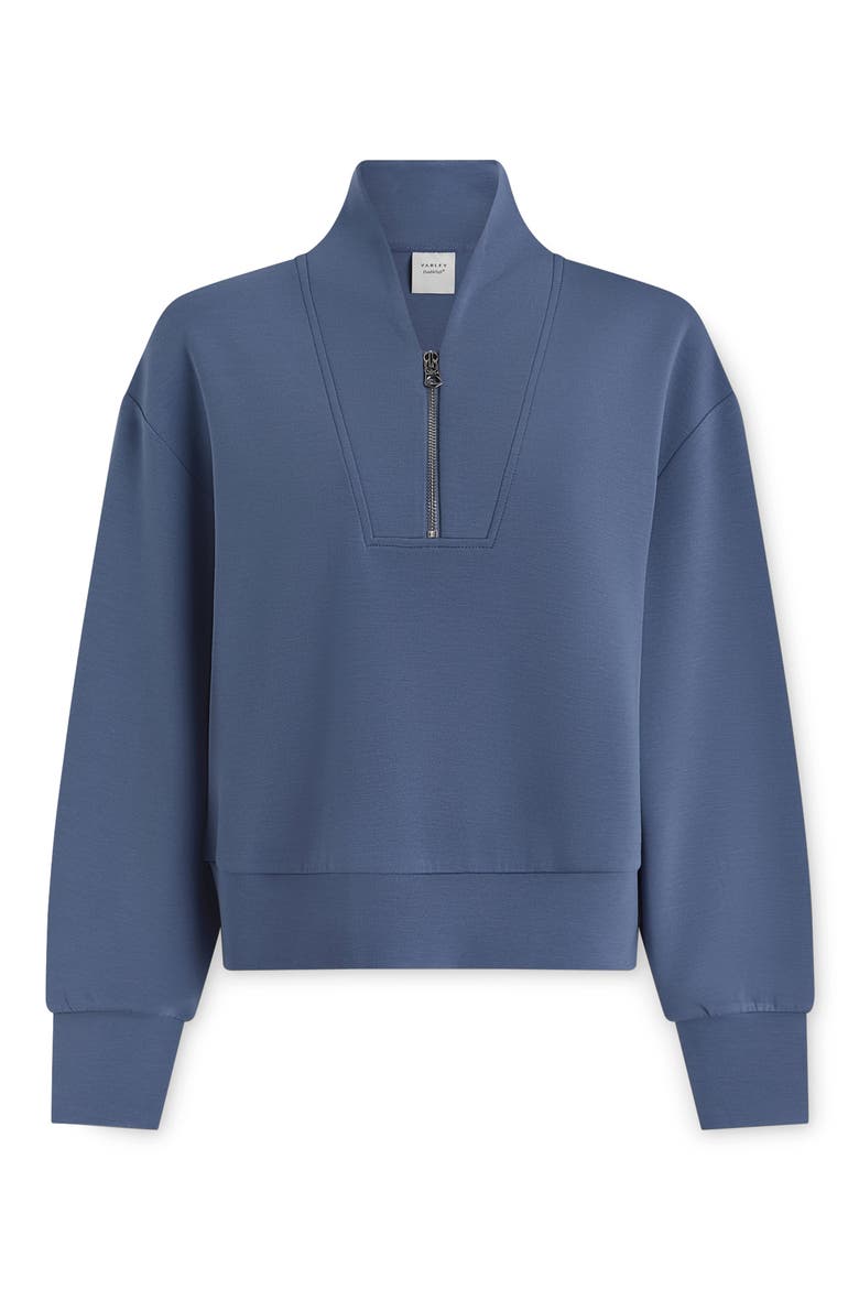 Davidson Woven Sweatshirt, Alternate, color, BIJOU BLUE