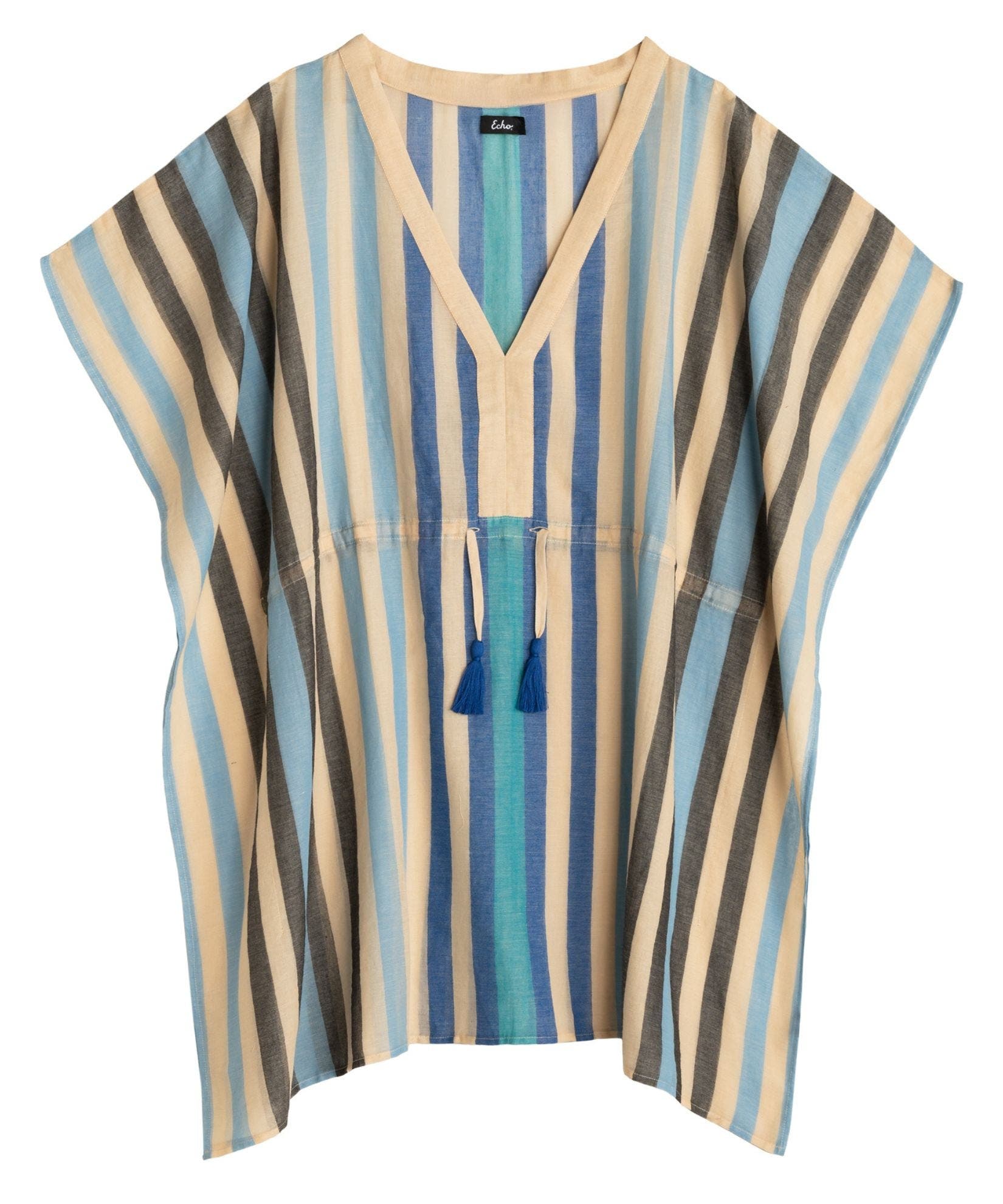 Cabana Stripe Caftan - image 3