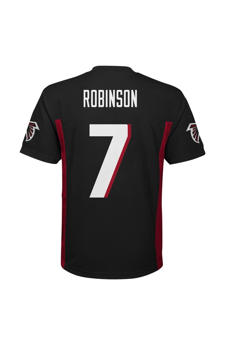Outerstuff Youth Bijan Robinson Black Atlanta Falcons Replica Player Jersey, Alternate, color, Black