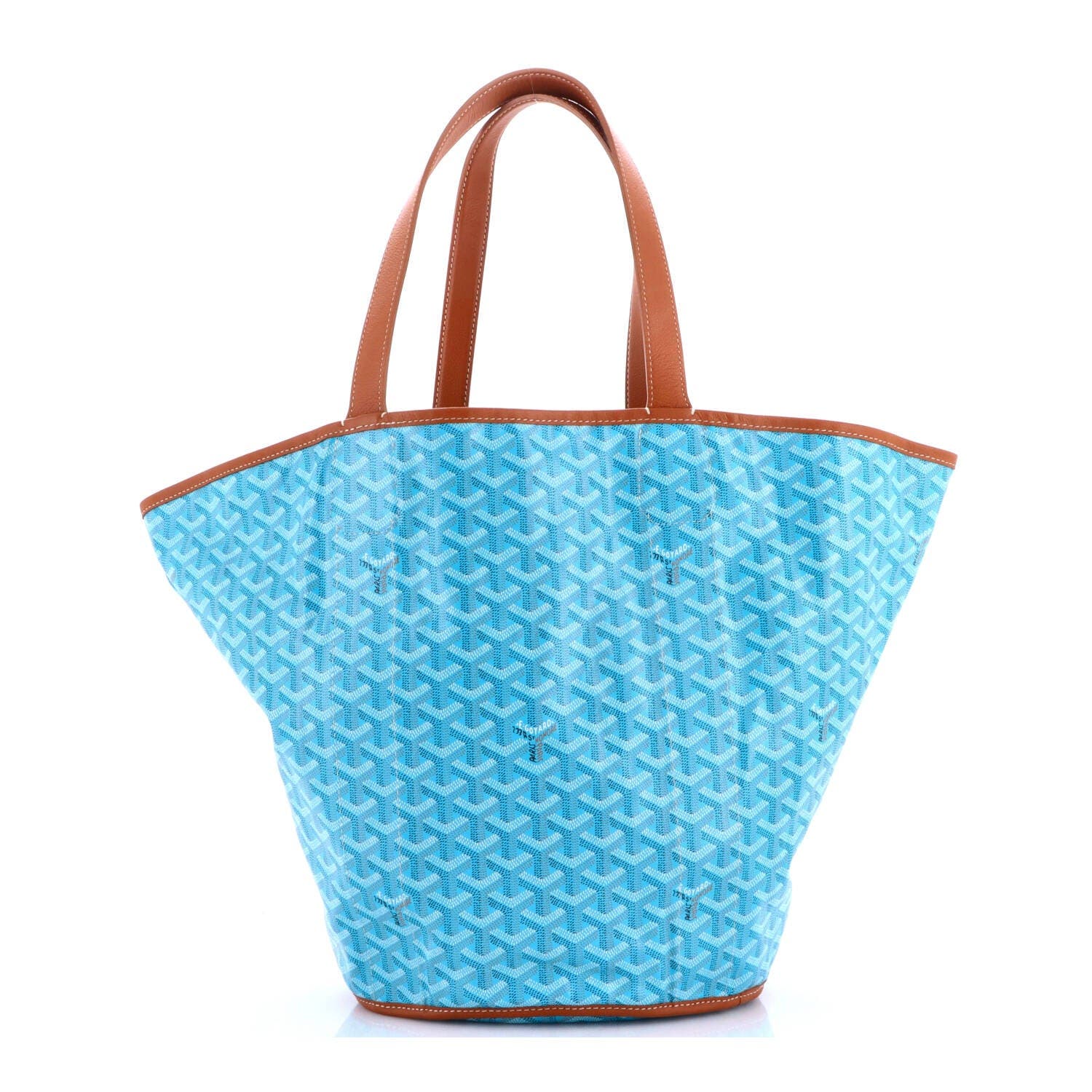Belharra Reversible Tote Coated Canvas, Main, color, Blue