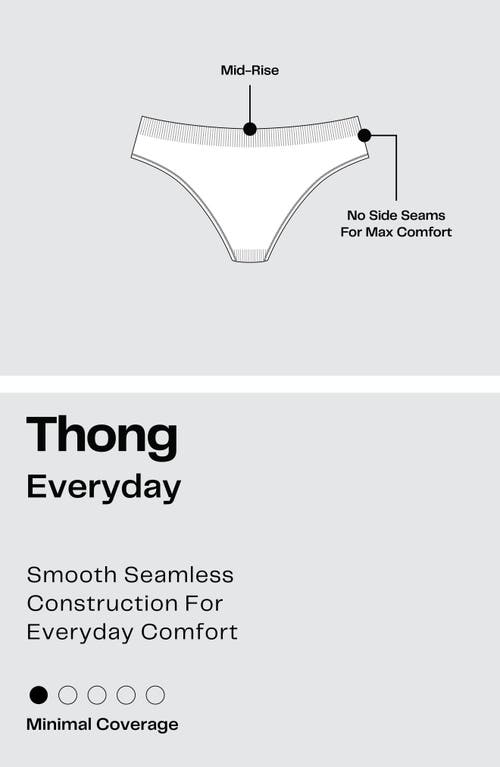 Nordstrom Rack 5-pack Everyday Seamless Thongs In Multi