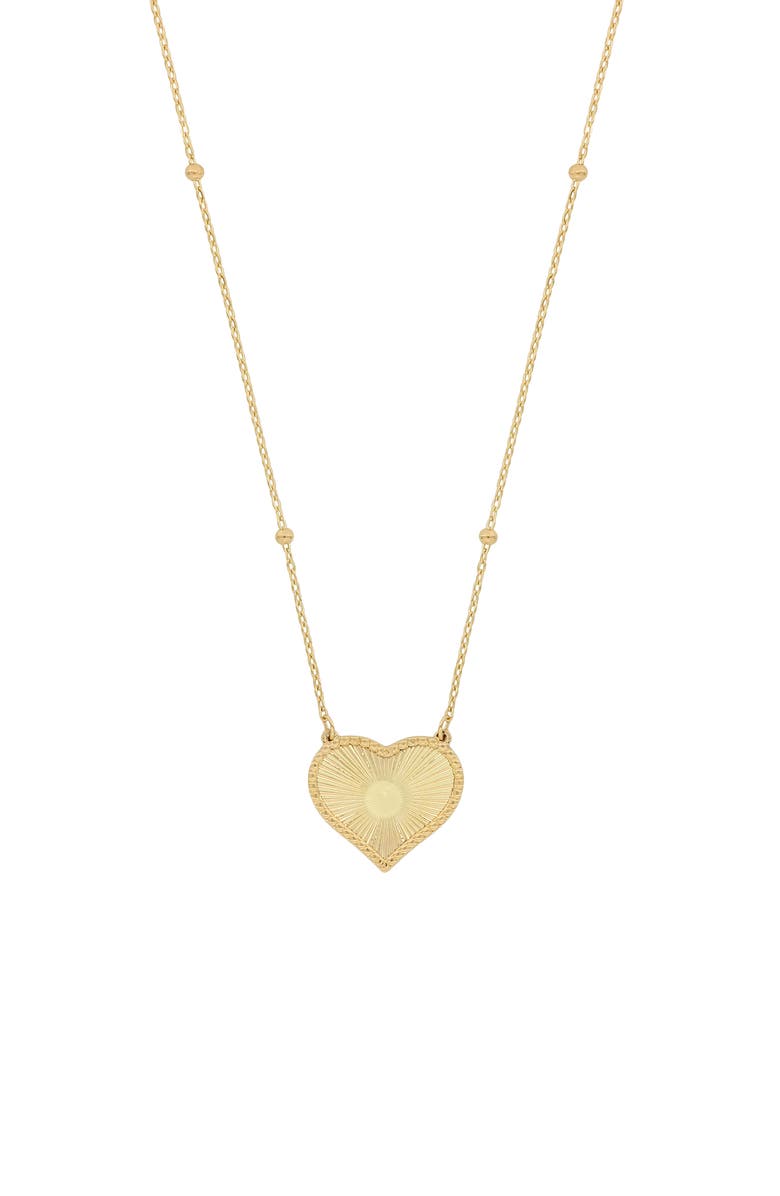 Bony Levy 14K Gold Heart Pendant Necklace, Main, color, 14K Yellow Gold