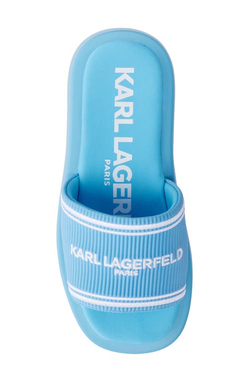 Karl Lagerfeld Ohare Platform Slide Sandal