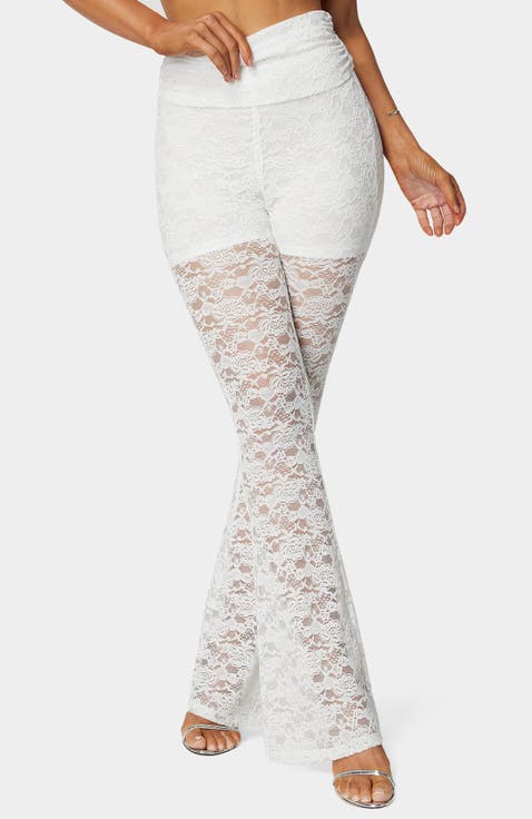 Flared Lace Pant