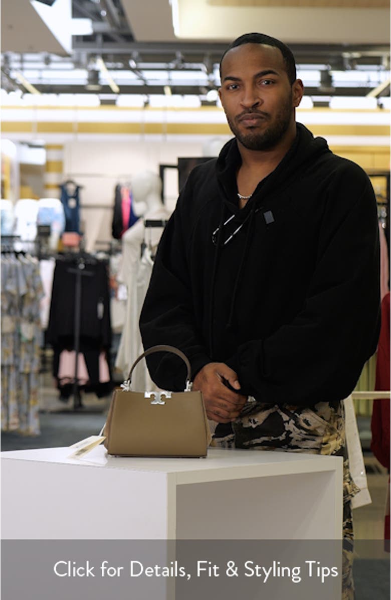 Mini Eleanor Pebble Leather Satchel, sales video thumbnail