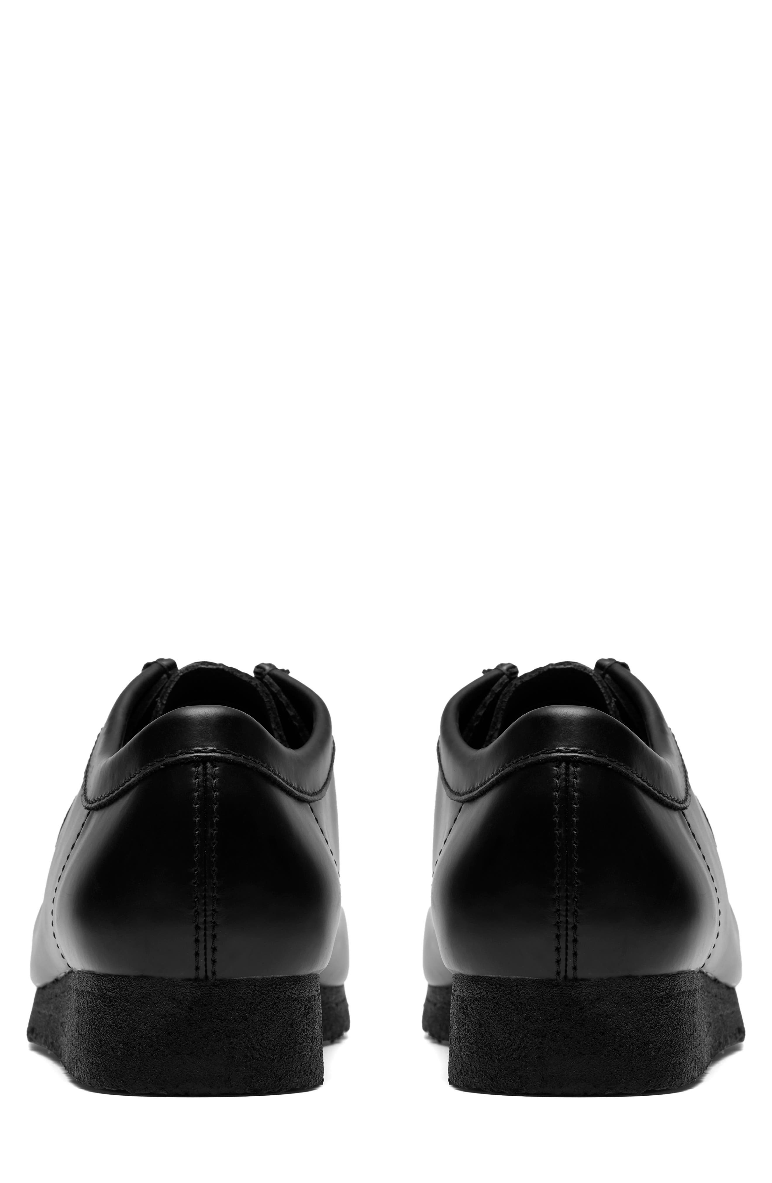 Clarks<sup>®</sup> Originals Wallabee Kiltie Chukka Boot, Alternate, color, Black Hishine Lea