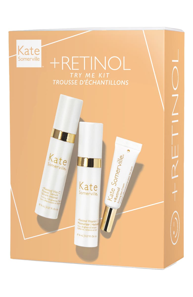 Kate Somerville<sup>®</sup> +Retinol Try Me Kit $75 Value, Alternate, color, 