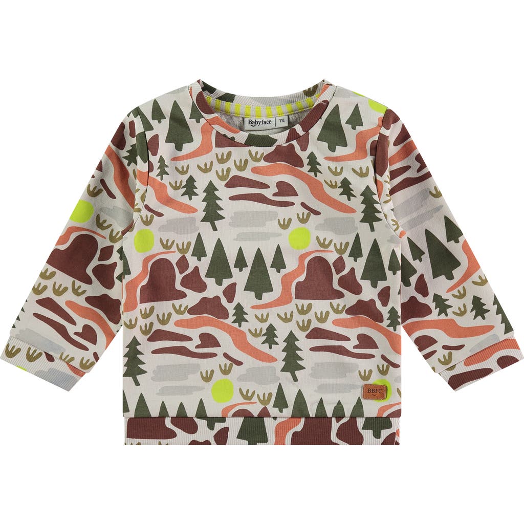 Babyface Mountain Theme Sweatshirt In Multi