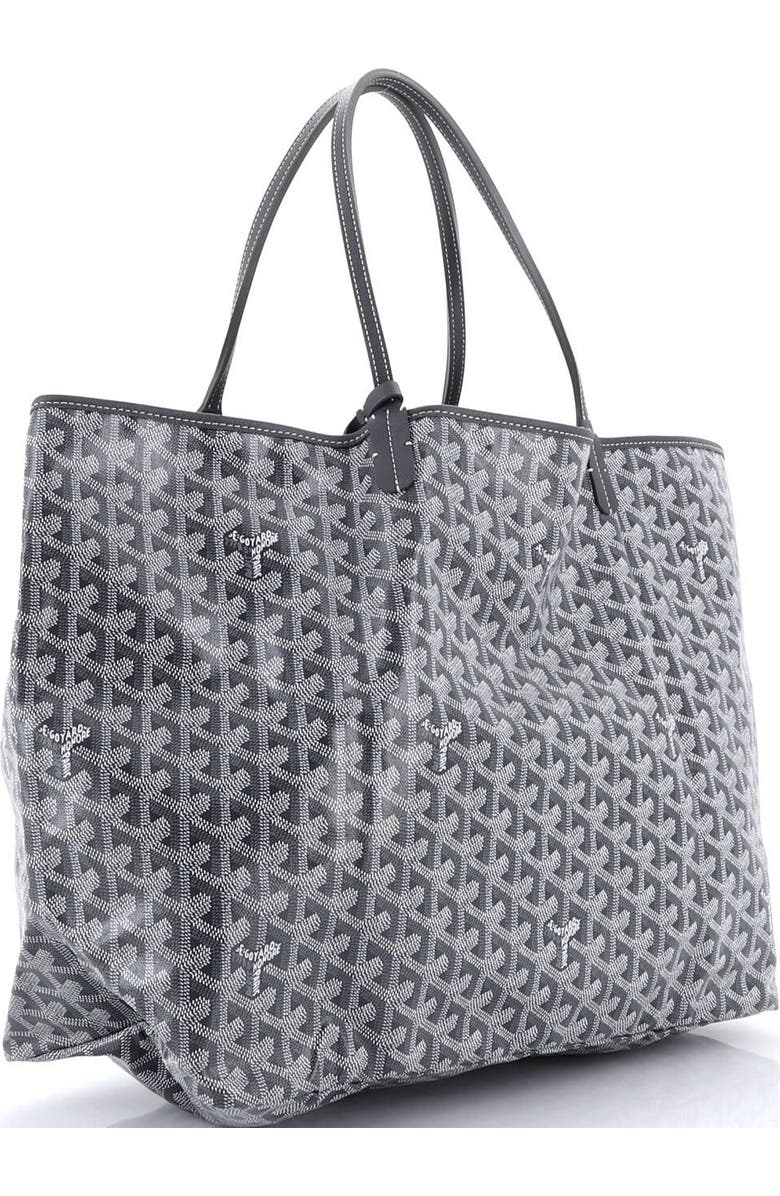 Pre-Owned Goyard Saint Louis Tote Coated Canvas GM, Alternate, color, Gray