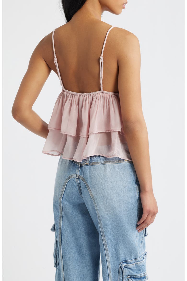 Embroidered Detail Cami, Alternate, color, PINK