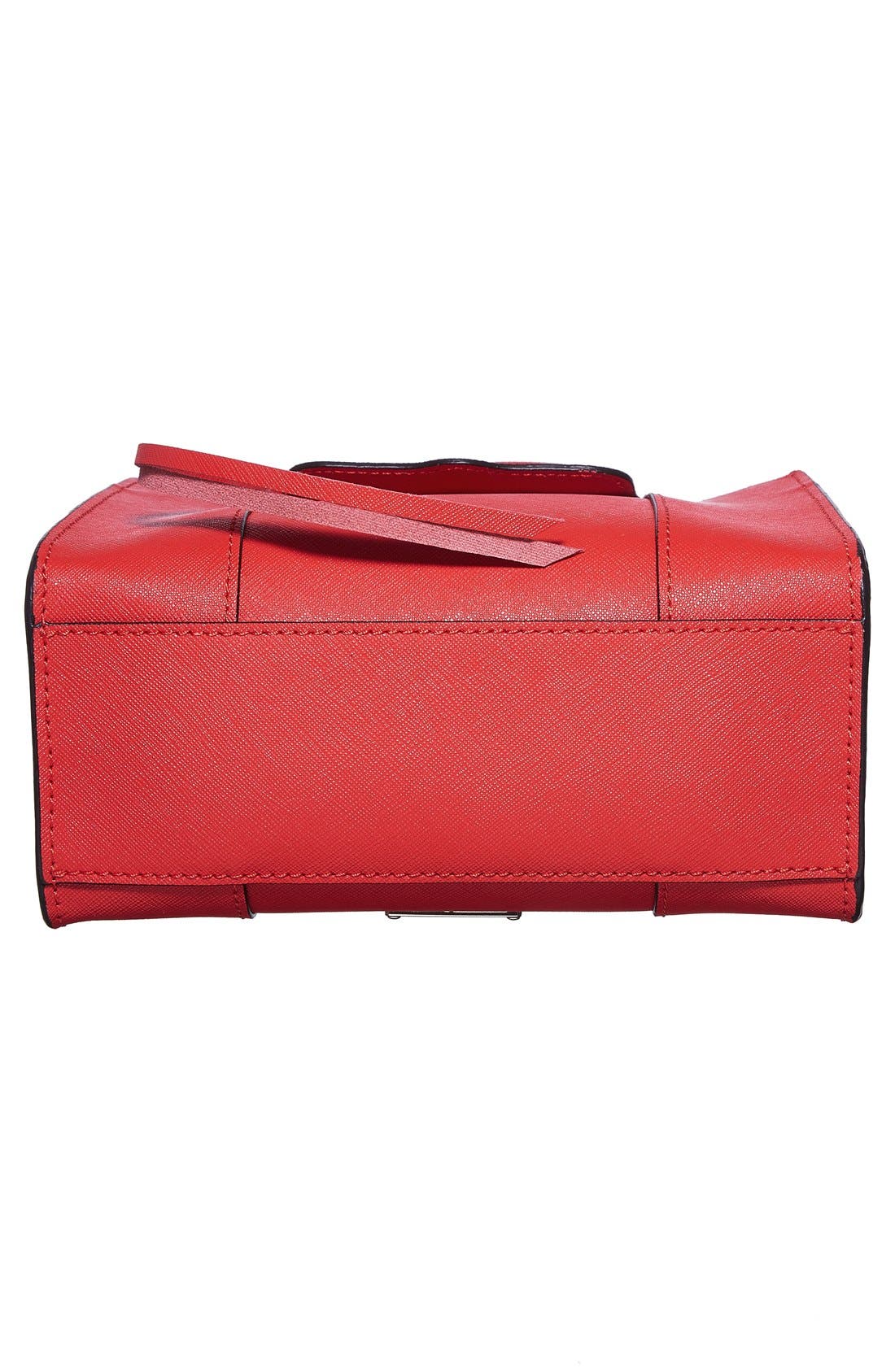 'Mini MAB Tote' Crossbody Bag, Alternate, color, CHERRY/ LIGHT GOLD HRDWR