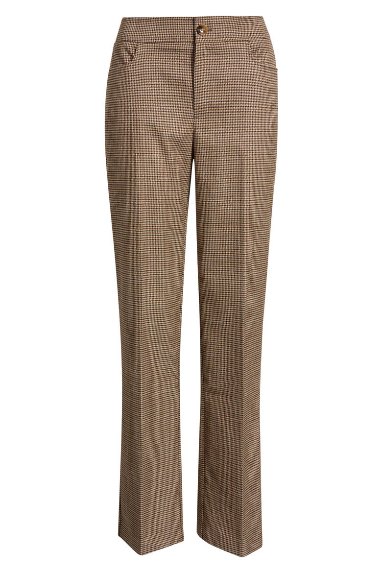 Mini Houndstooth Pants, Alternate, color, VICUNA MULTI
