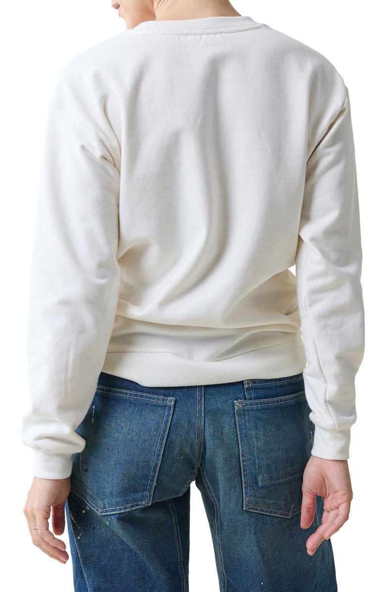 Ingrid & Isabel<sup>®</sup> Mama Fleece Maternity Sweatshirt, Alternate, color, Cream