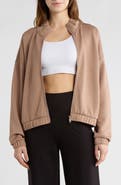 Z by Zella Whisper Knit Ruched Jacket
