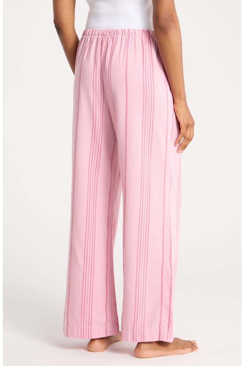Twill Sleep Pants, Alternate, color, PINK- BURG DANIELLE STRIPE