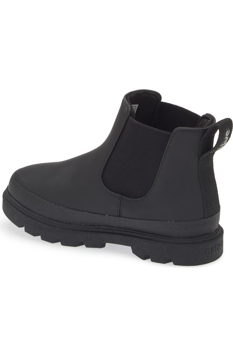 Native Shoes Kids' Kensington Water Resistant Chelsea Boot, Alternate, color, Jiffy Black/ Jiffy Black