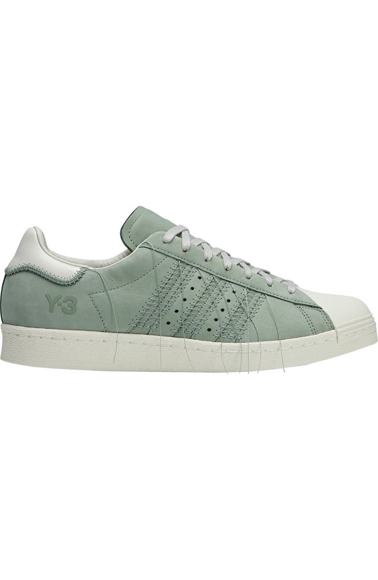 adidas Gender Inclusive Superstar Sneaker, Alternate, color, Silver Green/ White/ Brown
