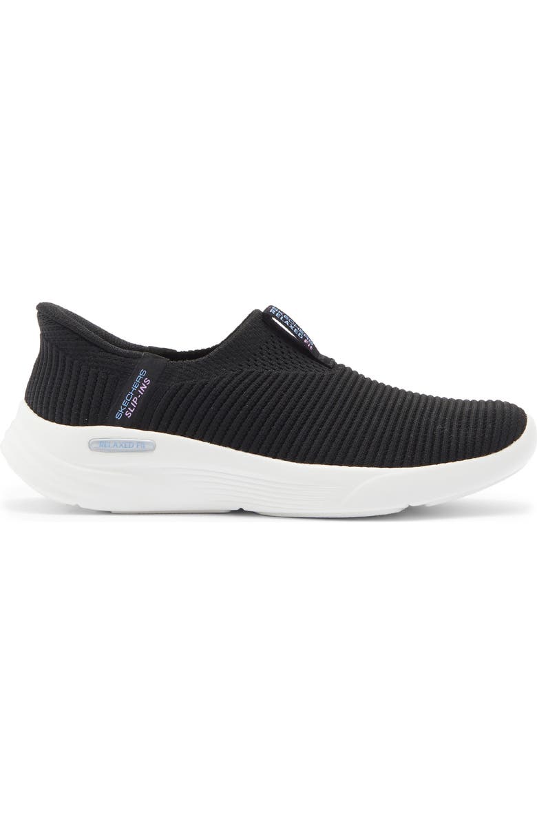SKECHERS Slip-Ins<sup>®</sup> Relaxed Fit<sup>®</sup> Slip-On Sneaker, Alternate, color, Black