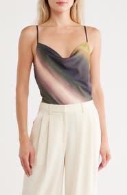 JASON WU Printed Woven Camisole