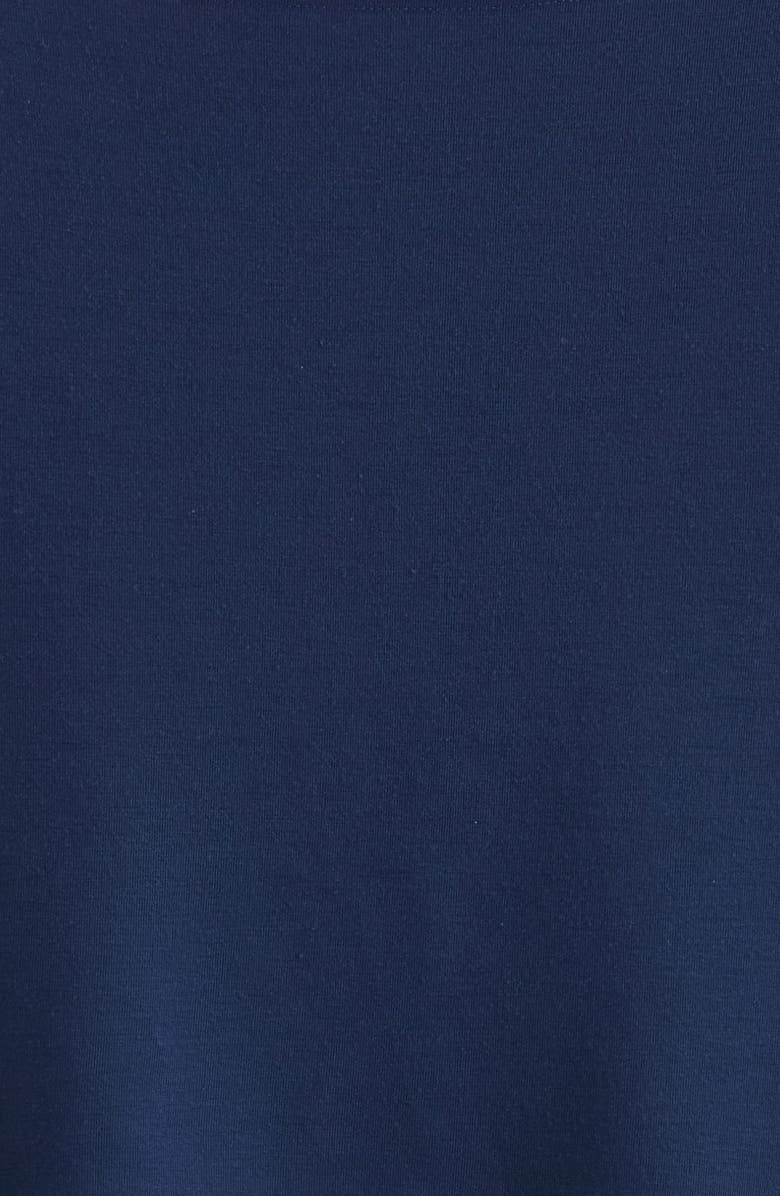 Treasure & Bond Kids' Off the Shoulder T-Shirt, Alternate, color, Navy Denim