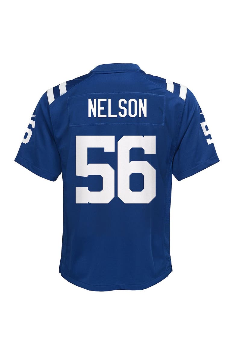 Youth Nike Quenton Nelson Royal Indianapolis Colts Game Jersey, Alternate, color, Royal