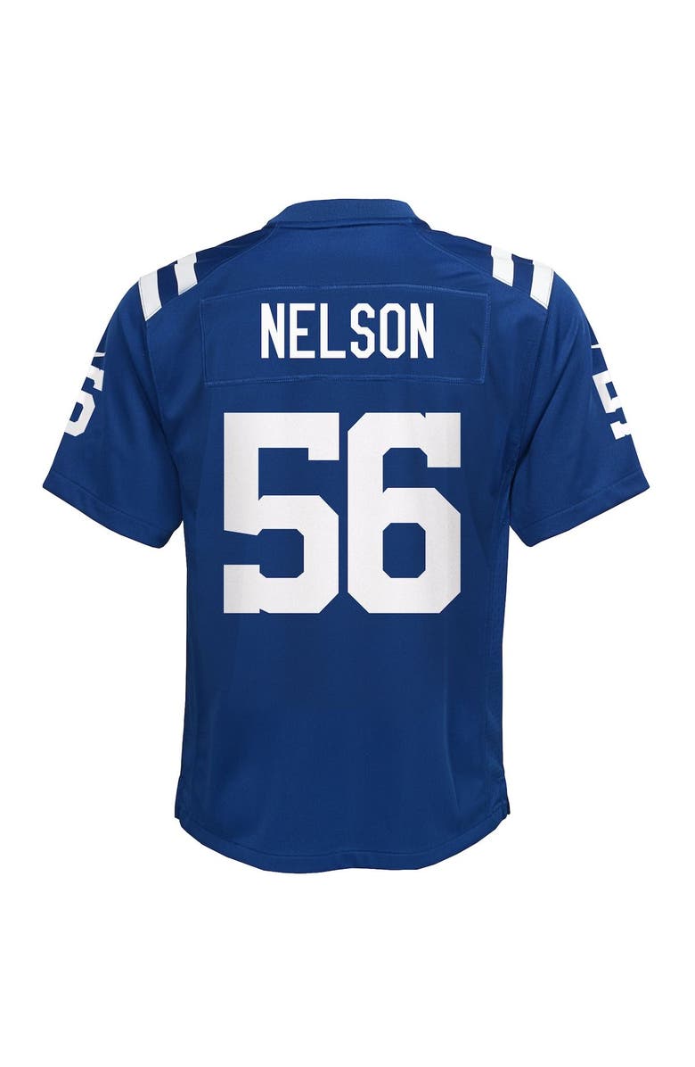 Nike Youth Nike Quenton Nelson Royal Indianapolis Colts Game Jersey, Alternate, color, Royal