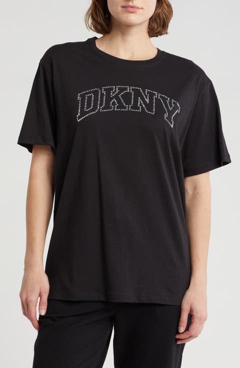 Varsity Rhinestone Logo T-Shirt