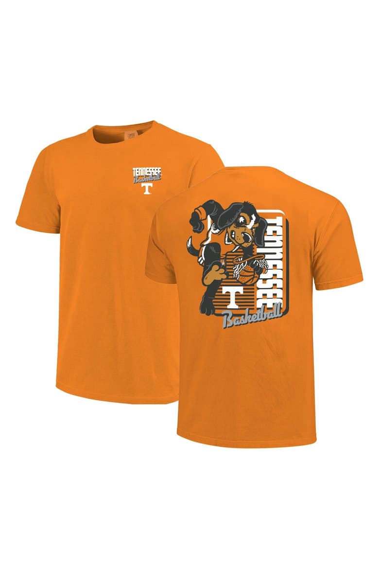Men's Tennessee Orange Tennessee Volunteers Comfort Colors Mascot Dunk T-Shirt, Main, color, Tennessee Orange