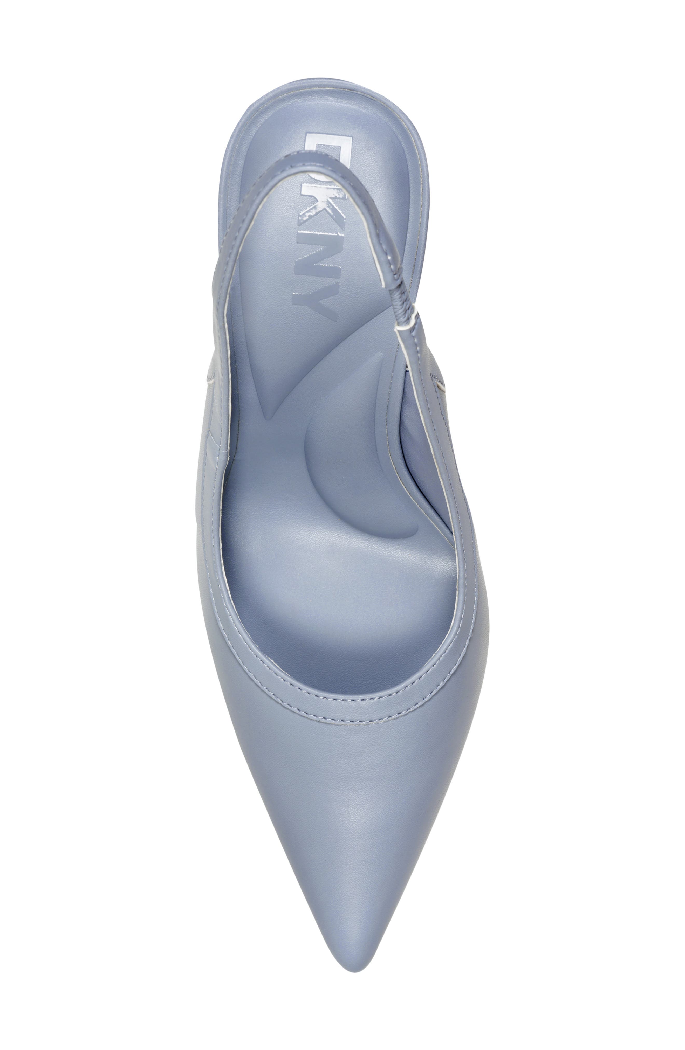 Cinette Slingback Pointed Toe Pump, Alternate, color, SLATE BLUE