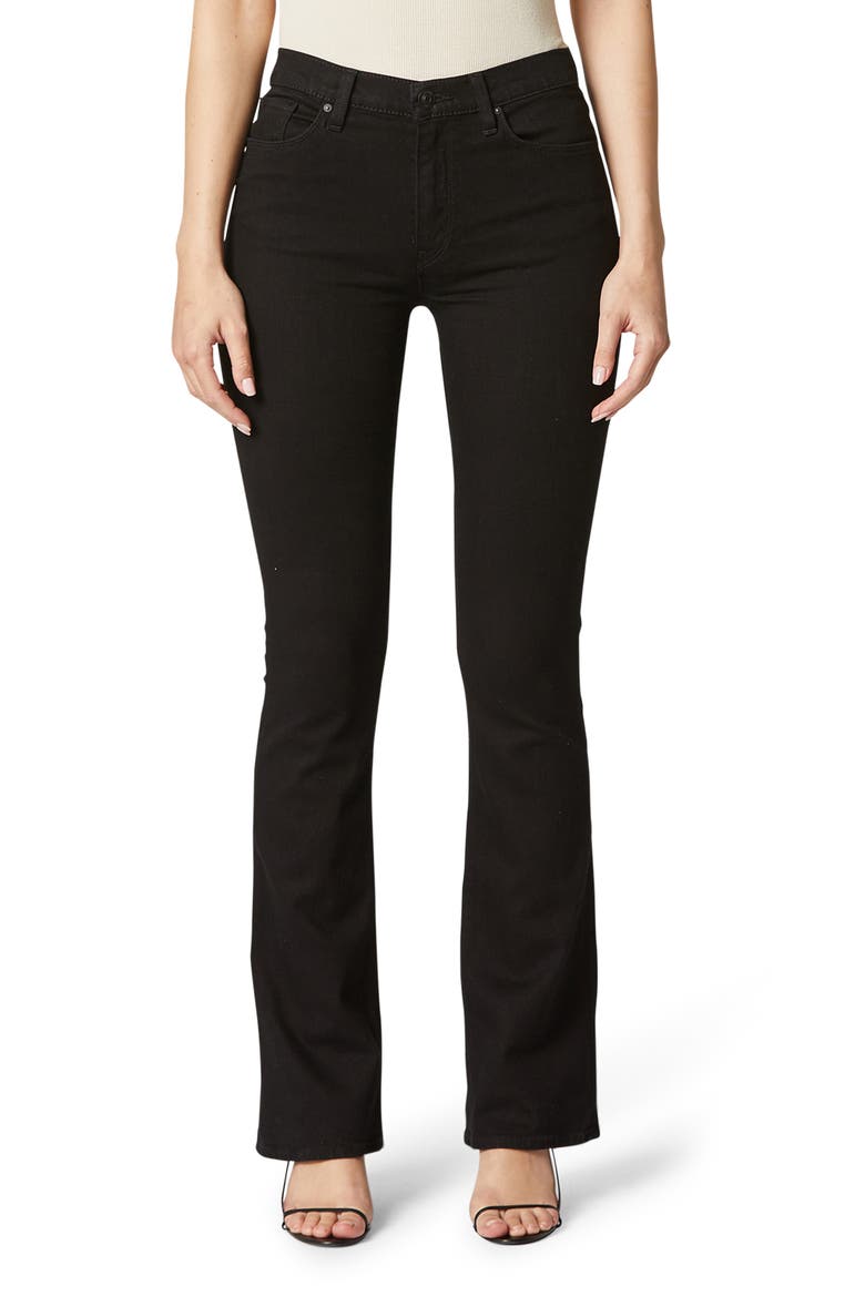 Barbara High-Rise Bootcut, Main, color, BLACK