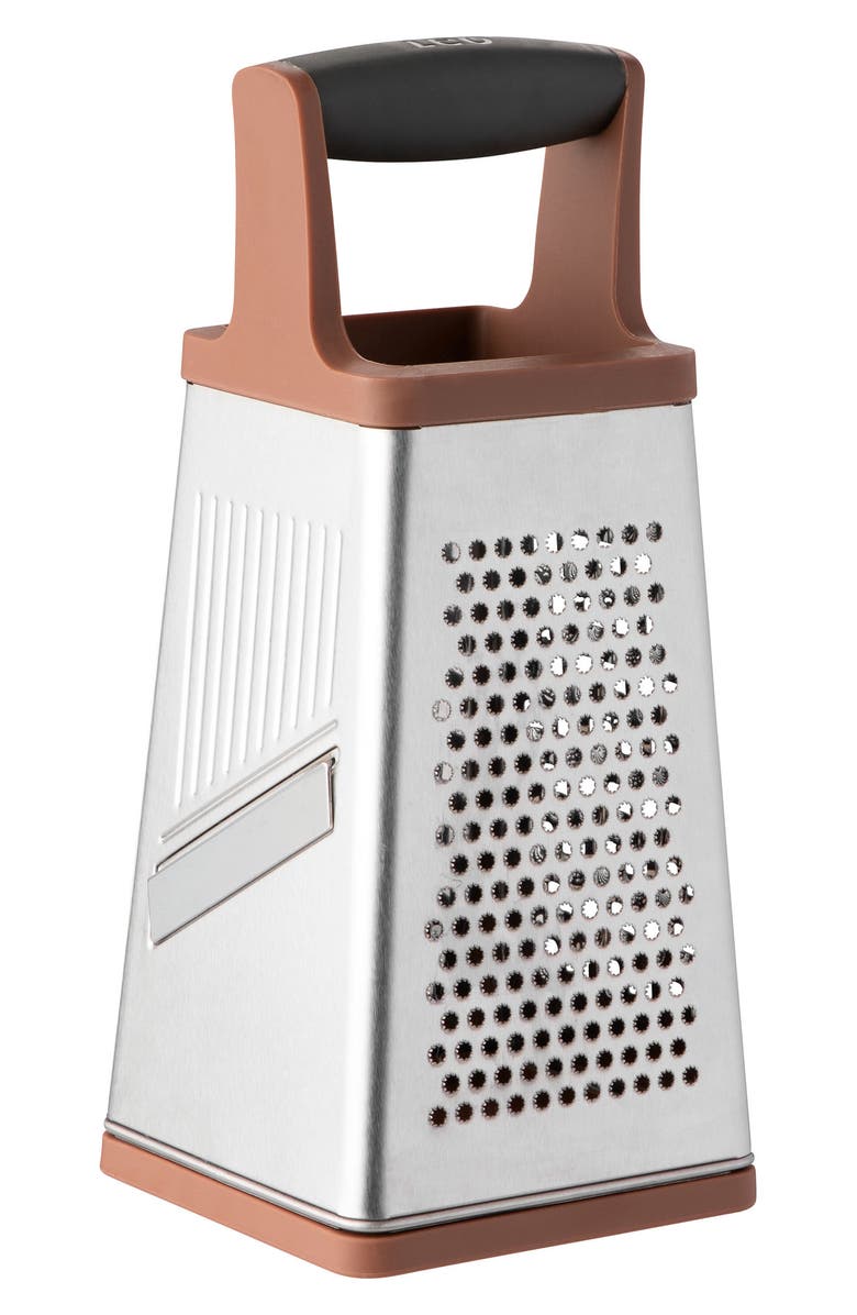 BergHOFF INTERNATIONAL Leo 4-Sided Box Grater - Pink, Main, color, Pink