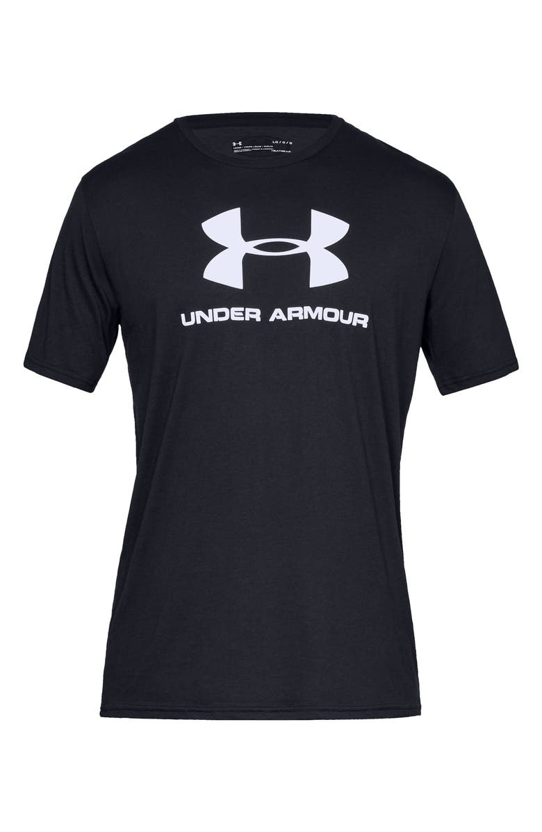Under Armour UA Sportstyle Logo Graphic Tee, Alternate, color,