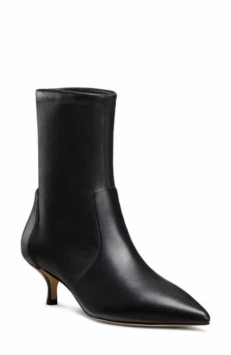 Stuart Weitzman Mara 50 Kitten Heel Bootie