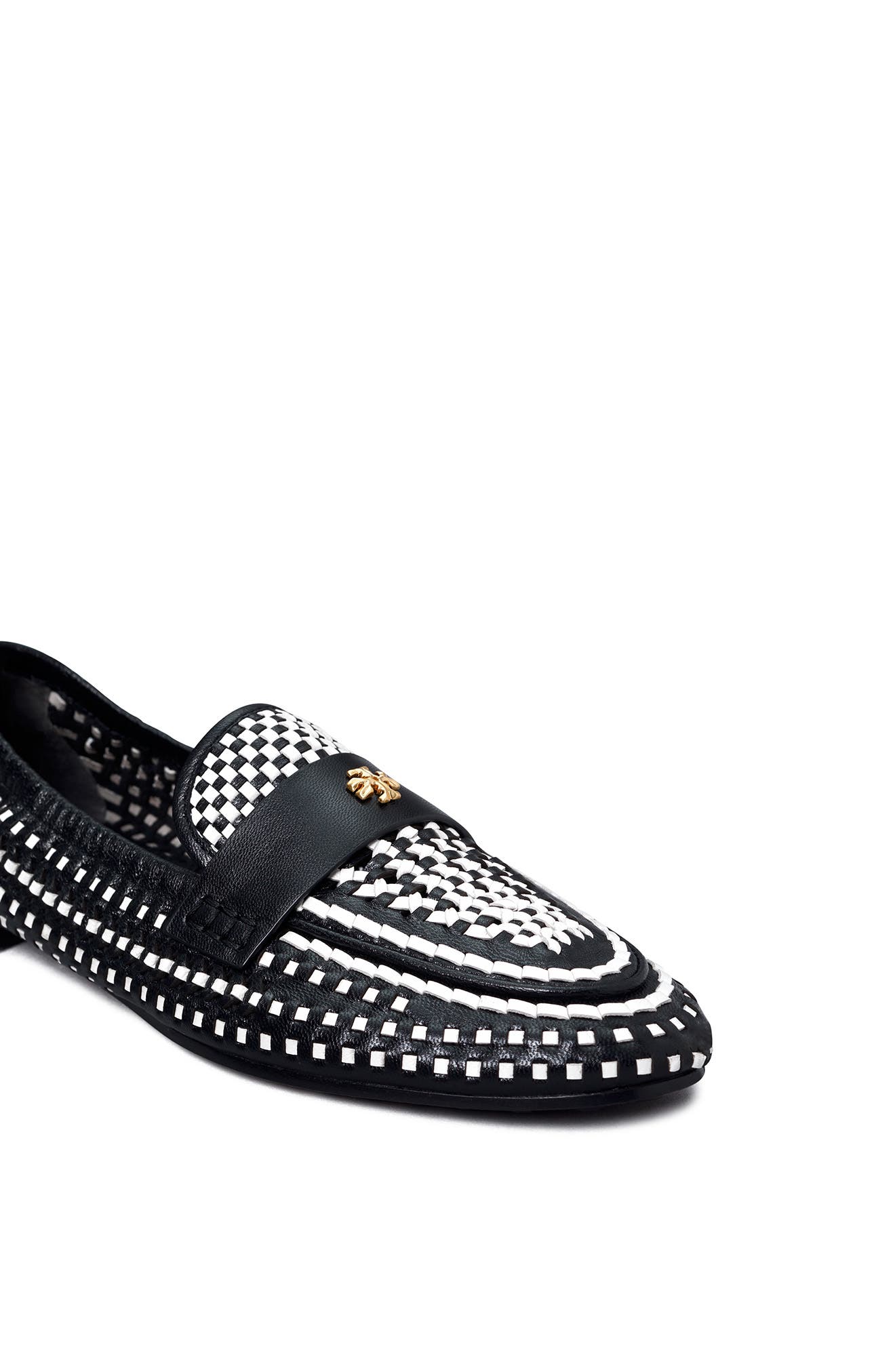 Tory Burch Woven Ballet Loafer, Alternate, color, 