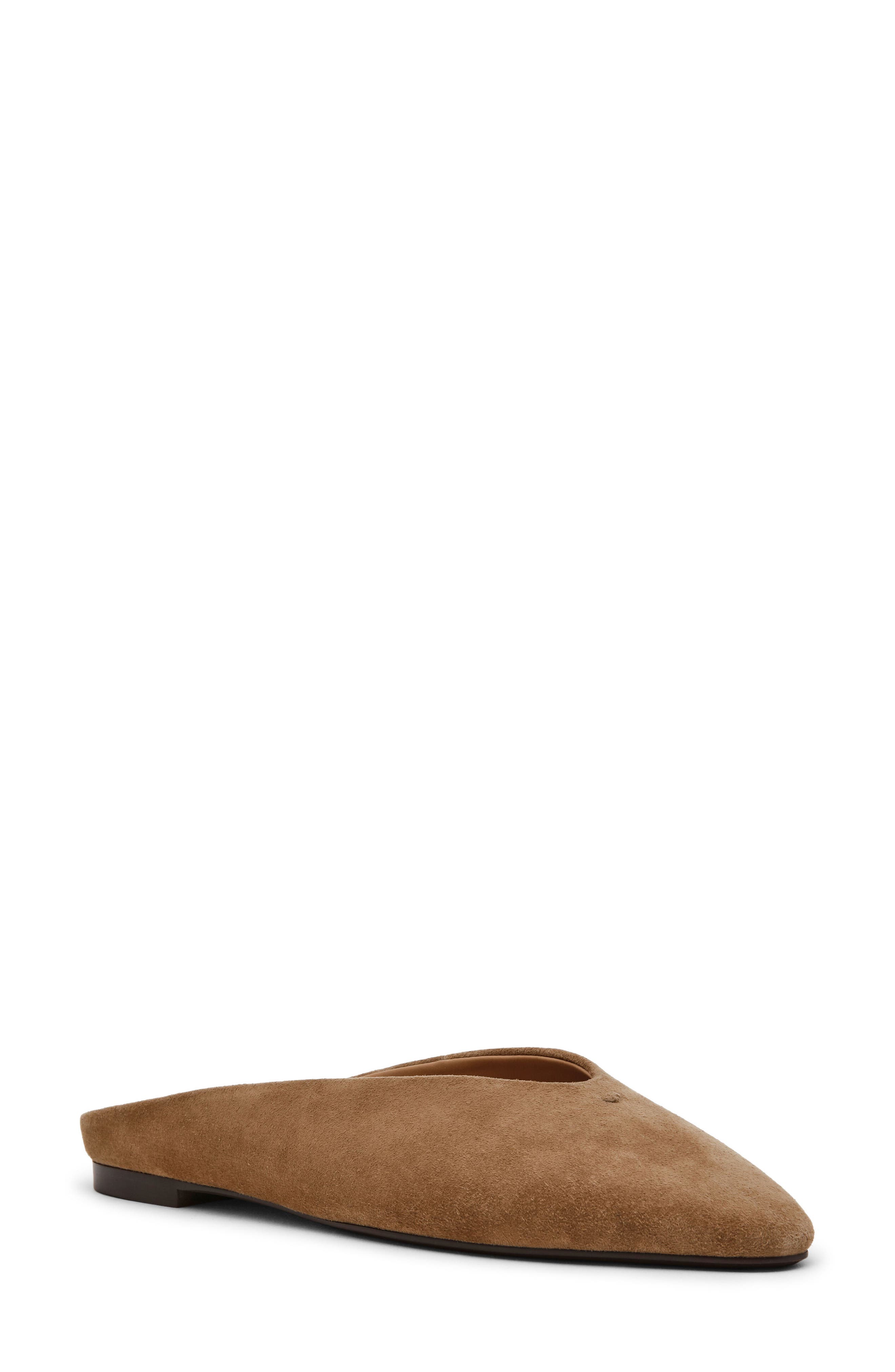 Sherman Mule, Main, color, TAN SUEDE