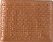 Johnston & Murphy Kingston Woven Leather Bifold Wallet