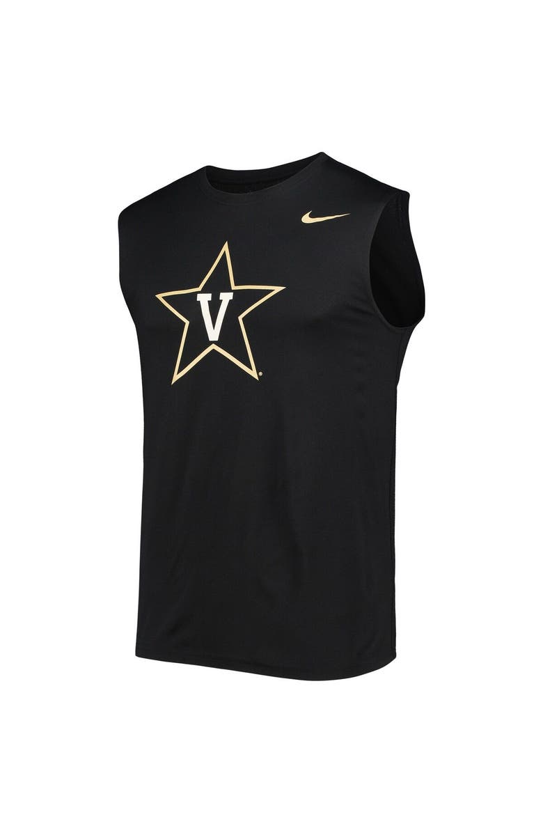 Nike Men's Nike Black Vanderbilt Commodores Performance Legend Tank Top, Alternate, color, 