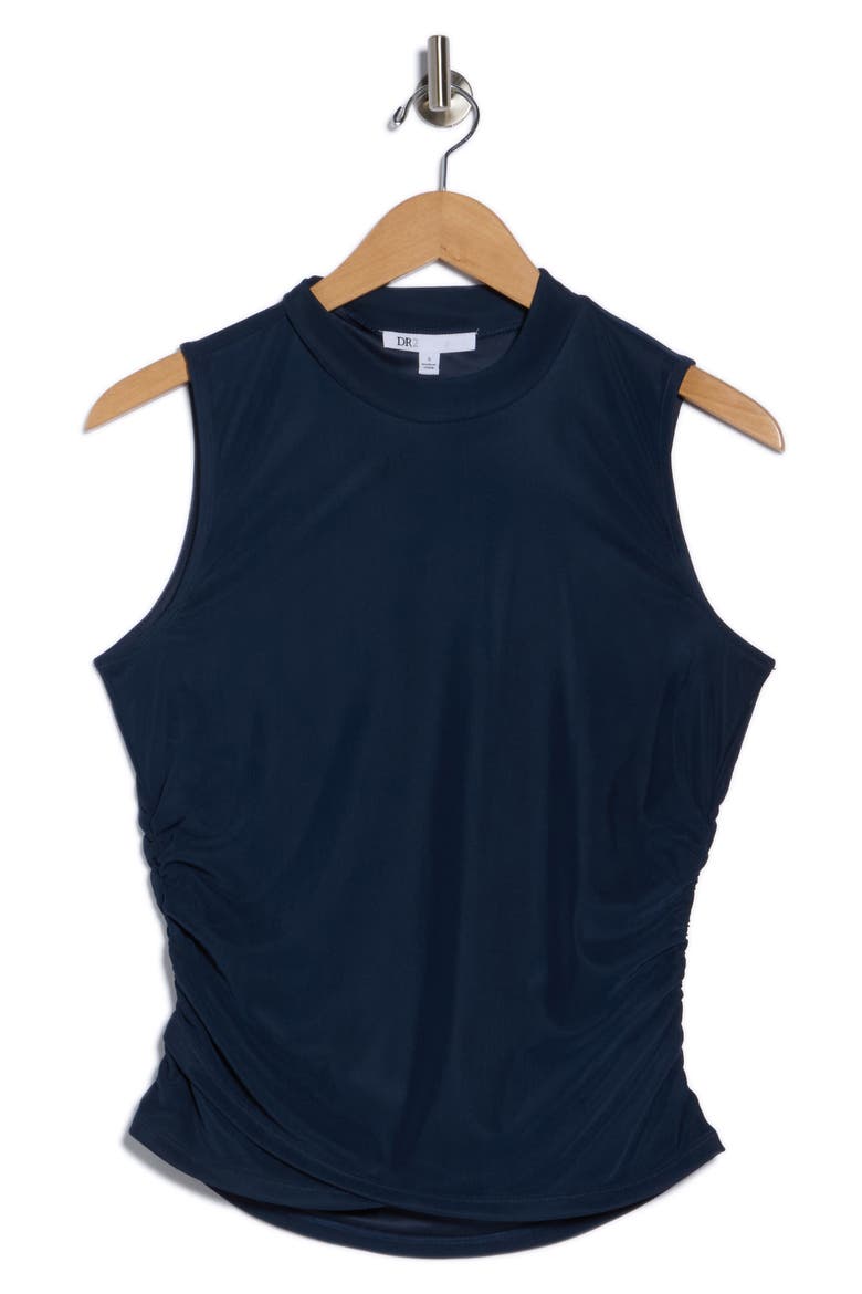 Sleeveless Mesh Top, Alternate, color, INKWELL