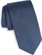 BOSS Pin Dot Silk Blend Tie