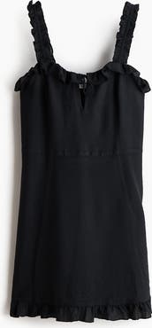 H&M Ruffled Crêpe Dress