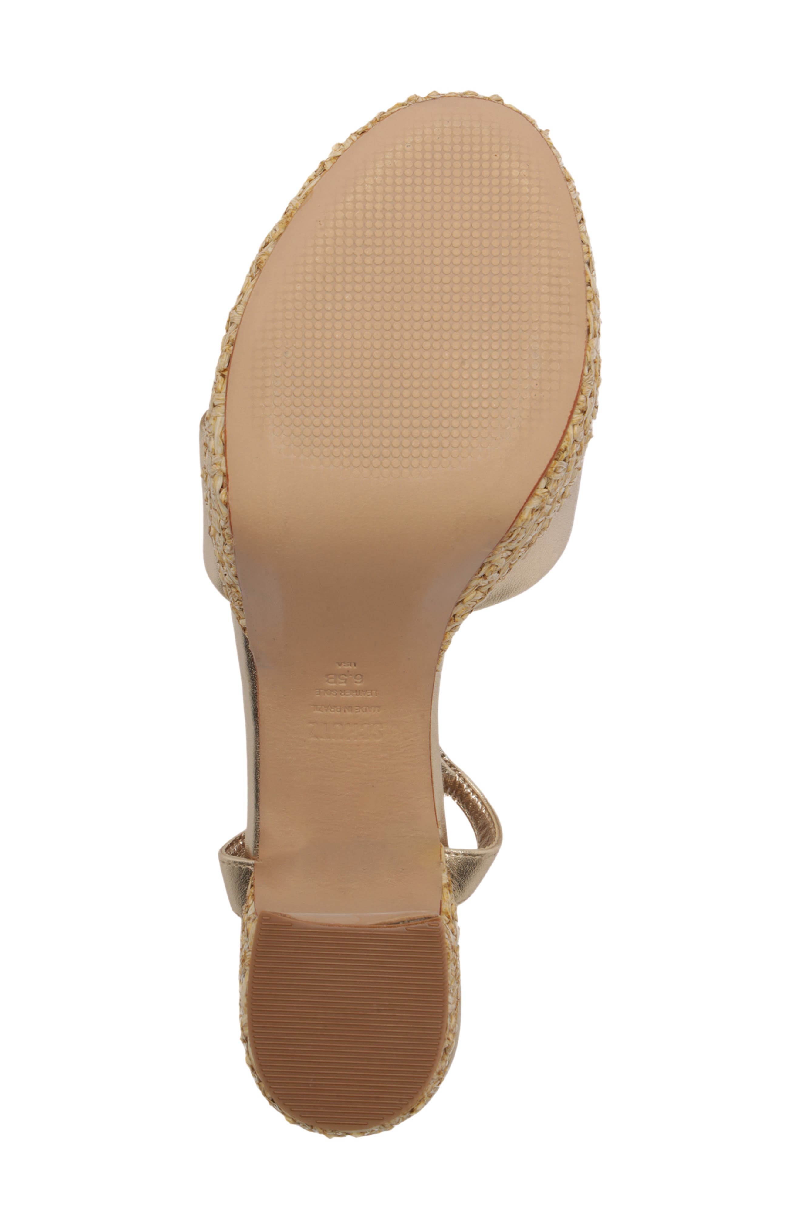 Keefa Ankle Strap Sandal, Alternate, color, PLATINUM