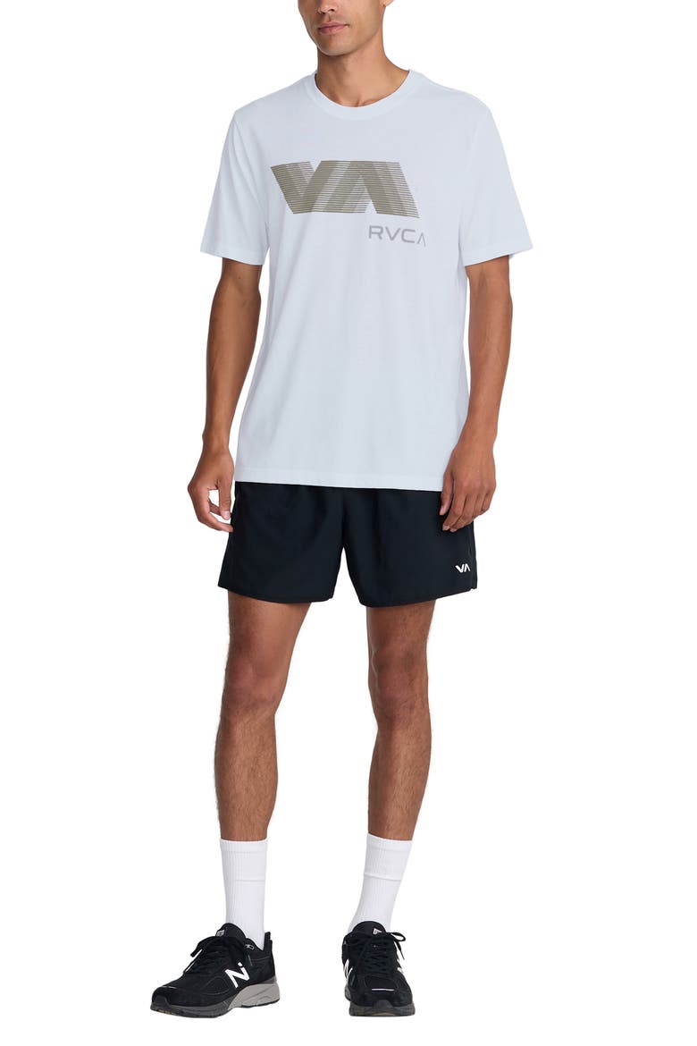 VA Blur Performance Graphic T-Shirt, Alternate, color, WHITE