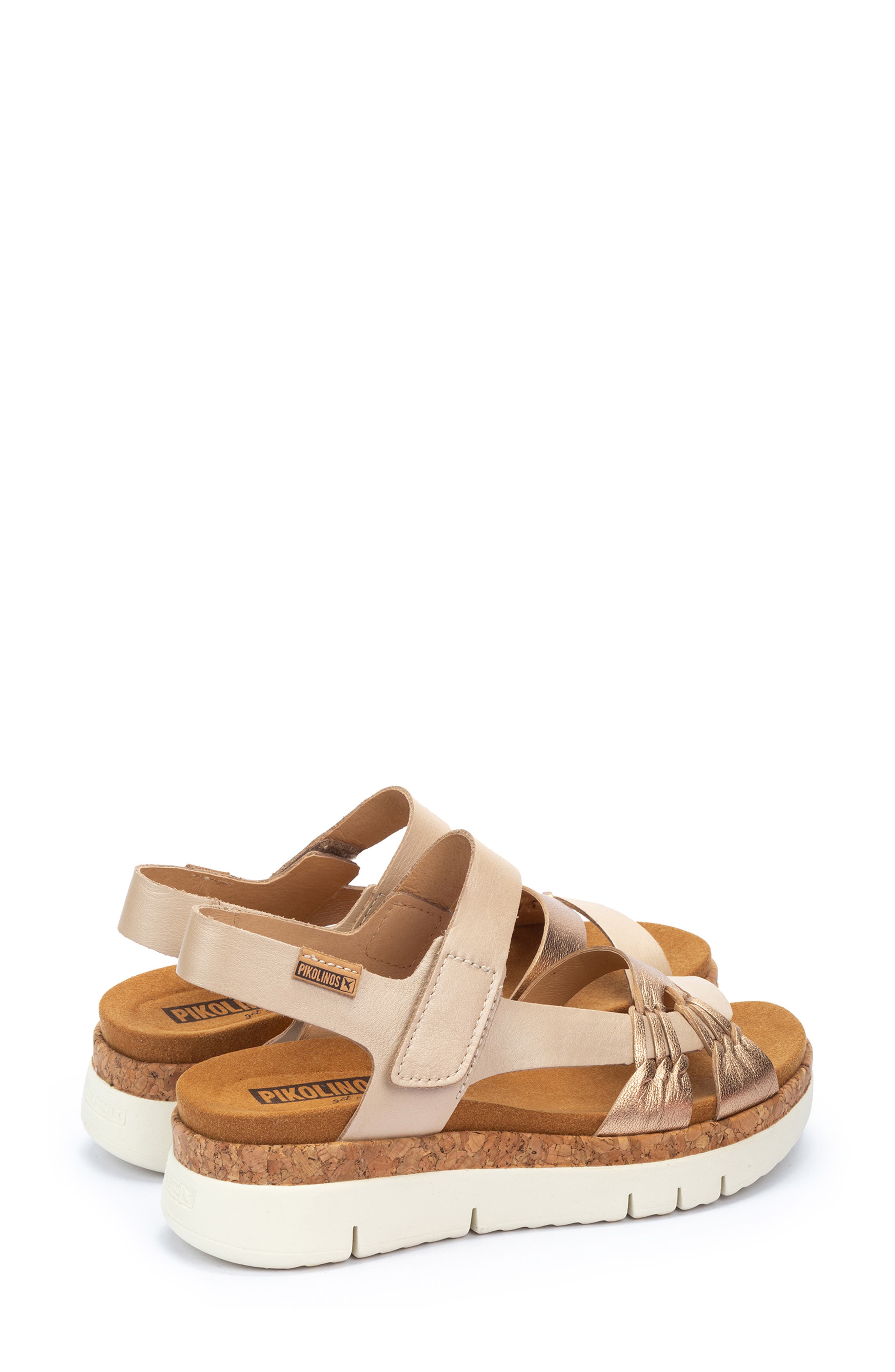 PIKOLINOS Palma Wedge Sandal, Alternate, color, Champagne